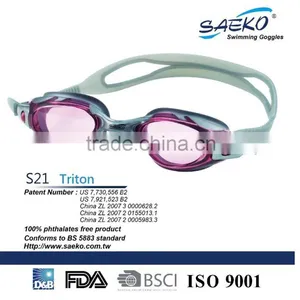 Gogglemate - Floating Strap One Piece UV Protection Wearing Kids Swimming Goggles thumbnail-3