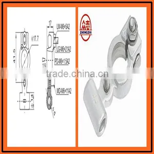 ST135030-D Car Battery Terminal TypesBrass Coted Battery Terminal Types DIN Cable Terminal,wire Terminal,electrical Accessories thumbnail-1
