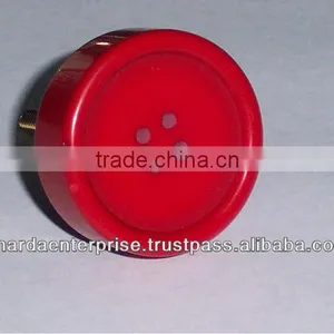 Resin Drawer Knobs in Button Shape thumbnail-1
