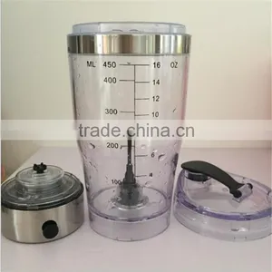 18oz/20oz Leakproof Protein Powder Shake Bottle With Cap Electric Portable Mixer Bottle thumbnail-5