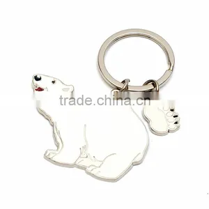 Custom Made 3d Soft Pvc Rubber Bear Keyring/keychain thumbnail-1