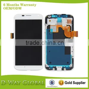 High Quality Replacement With Frame LCD For Motorola Moto X XT1032 XT1033 LCD Touch Screen thumbnail-1