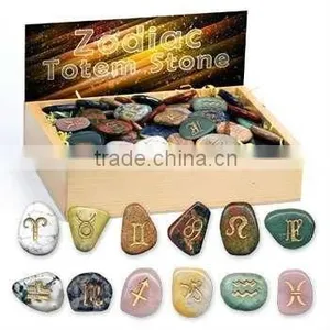 Wish Stone, "zodiac" Engraved Gemstone thumbnail-1