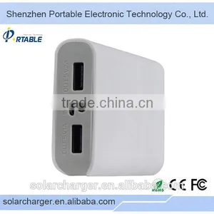 Promotional Gift 18650 Battery Portable Power Bank With Full Capacity, 6000mAh Power Bank Solar thumbnail-1