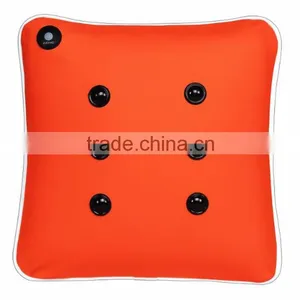 Rechargeable Lithium Battery Vibration Traveling Back Massage Pillow thumbnail-1