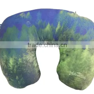 Regular U Shape Micro Beads Printing Travel Neck Pillow thumbnail-1