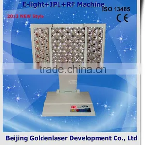 2013 New Design Multi-Functional Beauty Equipment Skin Lifting E-light+IPL+RF Machine Appareil Cellulite Freckle Removal thumbnail-1