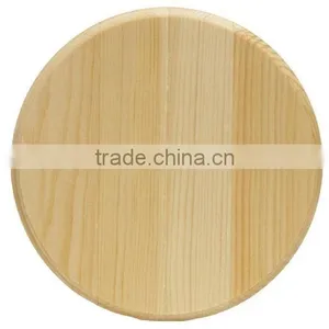 High Quality Best Price Round Wooden Plate thumbnail-1