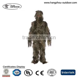 New Ghillie Suit M/L or XL/XXL Camo Woodland Camouflage Forest Hunting 4-Piece + Bag thumbnail-1