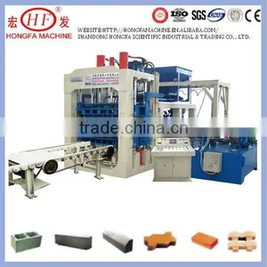 Russian QT6-15C Block Machine,flyash Brick Making Machine,automatic Block Making Machine,hydraulic Brick Machinery thumbnail-1