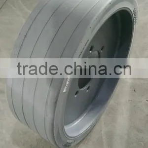 23.6x7.5 600x190 Solid Tyres for Haulotte Ha12cj Electric Articulating Booms thumbnail-3