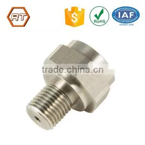 Custom Made Precision Aluminum Thread Parts Screw Machining thumbnail-1