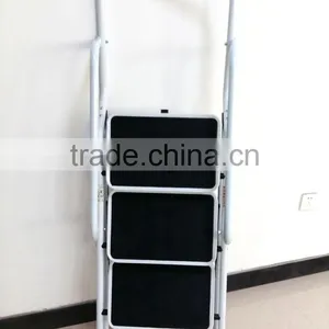 Zhejiang Manufacturer Easylife Steel Safety 3 Step Ladder With Handrail thumbnail-6