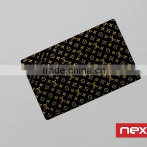 Stainless Steel Electroplate Matt Black Metal Business Card thumbnail-2