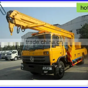 Dongfeng 4*2 24m Hydraulic Aerial Cage,aerial Bucket Truck thumbnail-1