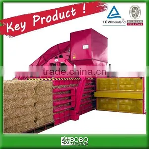 Automatic Horizontal Hydraulic Hay Baling Machine thumbnail-1