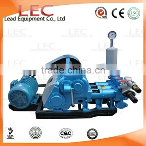 BW250 250L Output 6MPa Horizontal Triplex Reciprocating Piston Slurry Mortar Grouting Pump thumbnail-1