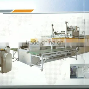 Double Worktables PS Fully Automatic Vacuum Forming Machine thumbnail-1
