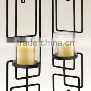 TWIN DECORATIVE WALL SCONCE SET thumbnail-1