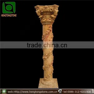 Carved Marble Stone Column thumbnail-1