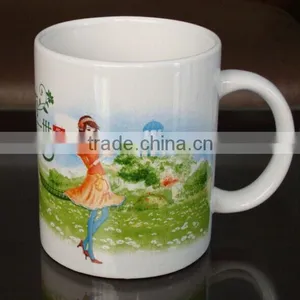 240ml Porcelain Coffee Cup With Handle Printed Coffee Cup thumbnail-6