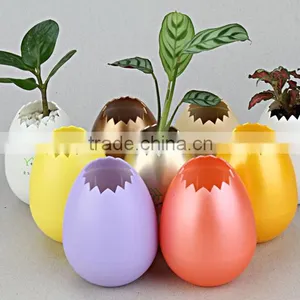 Bedroom Eggshell Flower Pot thumbnail-1