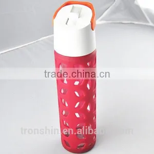 New Style Eco-friendly Anti-slip Food Grade Silicone Sleeves for Sports Water Bottle thumbnail-4