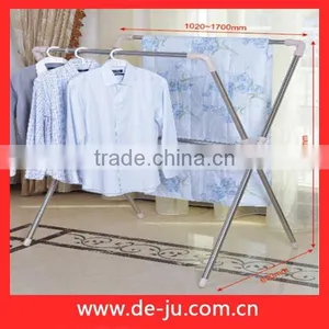 Towel Rack Custom Stainless Steel Clothes Rack Laundry Wire Hanger thumbnail-1
