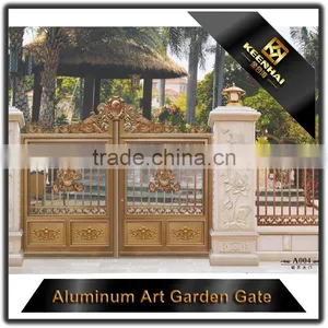 2017 Latest Powder Coated Aluminum Garden Front Gate thumbnail-5