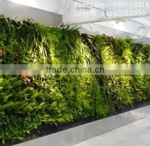 Vertical Artificial Green Wall, Fake Plant Walls ,wall Dropback Decoration thumbnail-4
