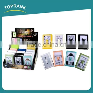 Toprank Walmart Supplier Wholesale Modern Design Smile Electric Switch Socket Push Wall Led Light Switch thumbnail-1
