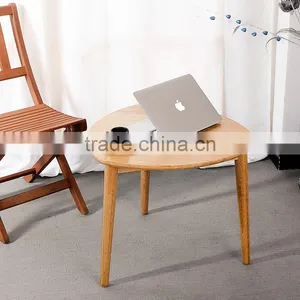 Bamboo Round Three Corner Coffee Table thumbnail-2