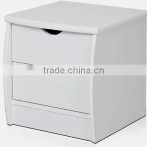 2014 Popular White Bedroom Furniture Set,MDF Night Stand thumbnail-1