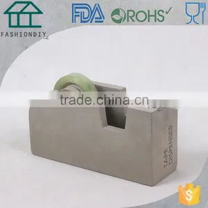 Modern Office Use Concrete Tape Dispenser in Nordic Style thumbnail-1