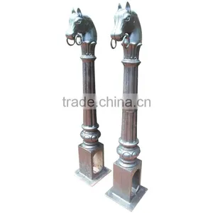 High Quality All Colors Cast Iron Road Bollard With Best Price thumbnail-1
