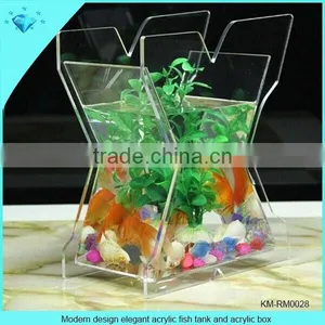 Fashion Design Acrylic Fish Shaped Fish Tank thumbnail-5
