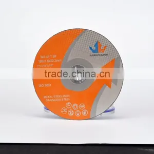 7" 180x1.6x22.2mm Extreme Thin Abrasive Cut Off Wheel Cutting Disc for Stainless Steel Cutting thumbnail-2