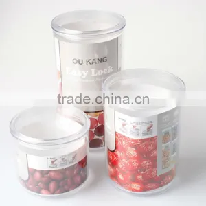 Plastic Spice Airtight Round Shape Containers thumbnail-1