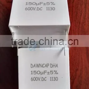 DHA 150UF 600V DC 30A 57.5*50*45MM Filter Capacitor thumbnail-1