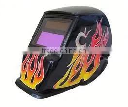4 Arc Sensor Big Sreen Solar LI Battery Auto Darkening TIG MIG MMA MAG Electric Welding Mask/helmets/welder Cap Free Shipping thumbnail-1