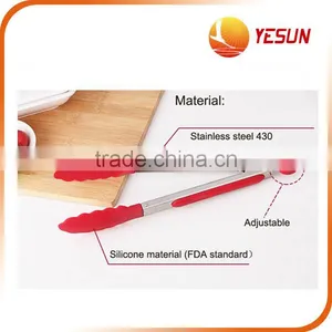Food Garde Silicone Stainless Steel Food Tong thumbnail-2