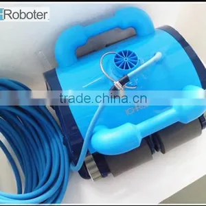 Yellow Intelligent Robotic Pool Vacuum Cleaner, Robot Blue Swimming Pool Cleaner thumbnail-1