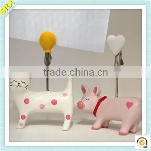 Small Pet Memo Clip Holder OEM Mini Memo Pad Holder Plastic Clip thumbnail-1
