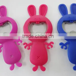 Shark Shaped Cute Silicone With Stainless Steel Bottle Opener thumbnail-5