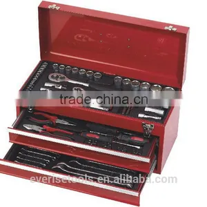 90 Pcs Spanner Socket Wrench Car & Bicycle Tool Set thumbnail-1