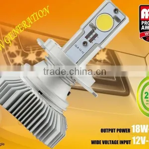 Car HID Light,led Headlight, 50w Cree Headlight H1 50W COB Chips 3600LM LED High Power H1 50W Car Fog Headlight H4 HI-LOW thumbnail-1