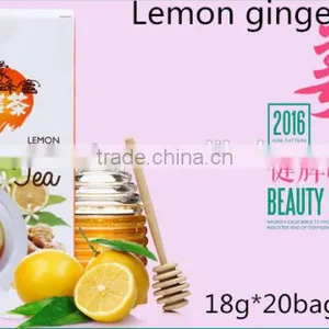 Chinese Instant Lemon Ginger Tea ,2017 Most Popular Super Instant Lemon GingerTea to -Bahrain,Kuwait , Cyprus thumbnail-1