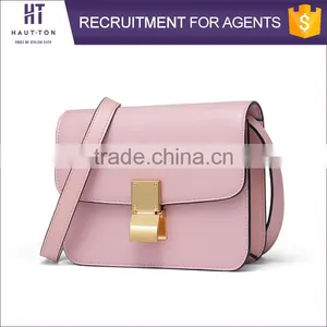 Best Selling Fashion Vintage Woman Strap Messenger Bags Good Quality Ladies Small Genuine Split Cow Leather Sling Shoulder Bag thumbnail-5