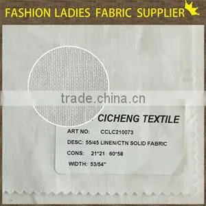 NEW 100% COTTON PRINT CROSS HATCH LADIES TROUSERS BAGS PLAIN LINEN/CTN SOLID FABRIC thumbnail-1