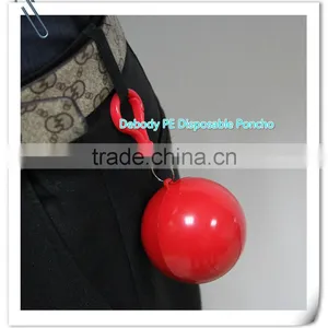 Disposable Spherical Poncho With Key Ring thumbnail-2